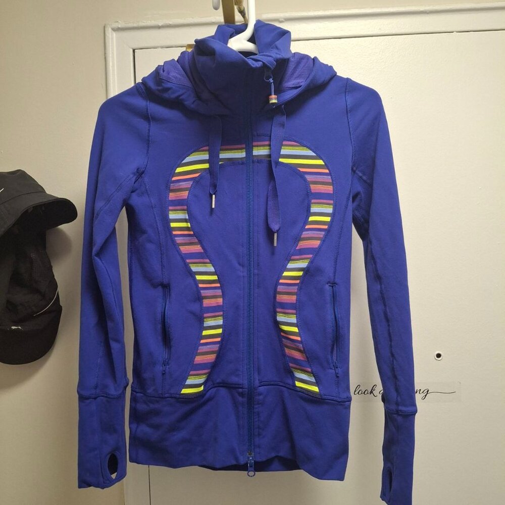 Lululemon Scuba Full-Zip Hoodie, Purple, Women's, Size 2